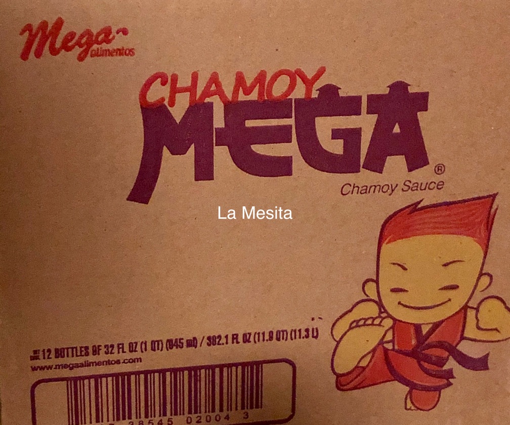 Caja Chamoy Mega  12/ 1 litro