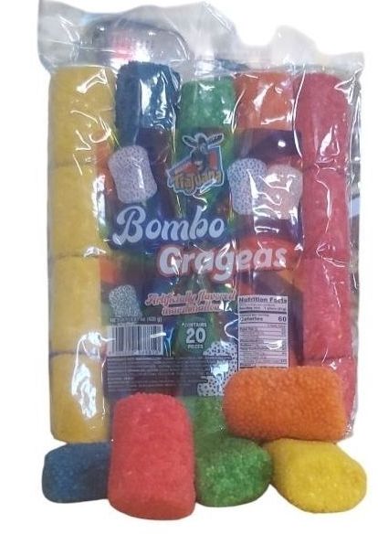 Tia Juana Bombones de Colores Grajea 20pc