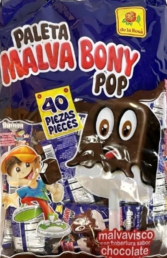 Dlr Malva Bony paleta 40pz