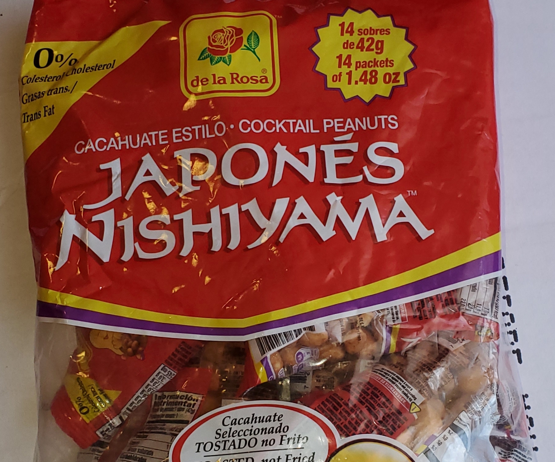 Cacahuate japones 14pc