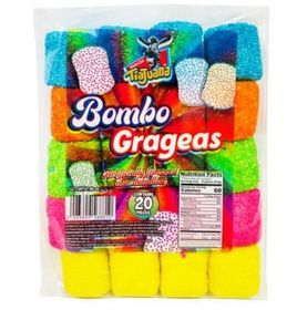 Tia Juana Bombones de Colores Grajea 20pc