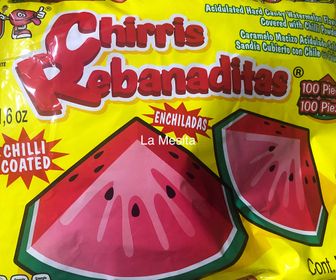 Candy Pop Chirris Rebanaditas de Sandia 100pc