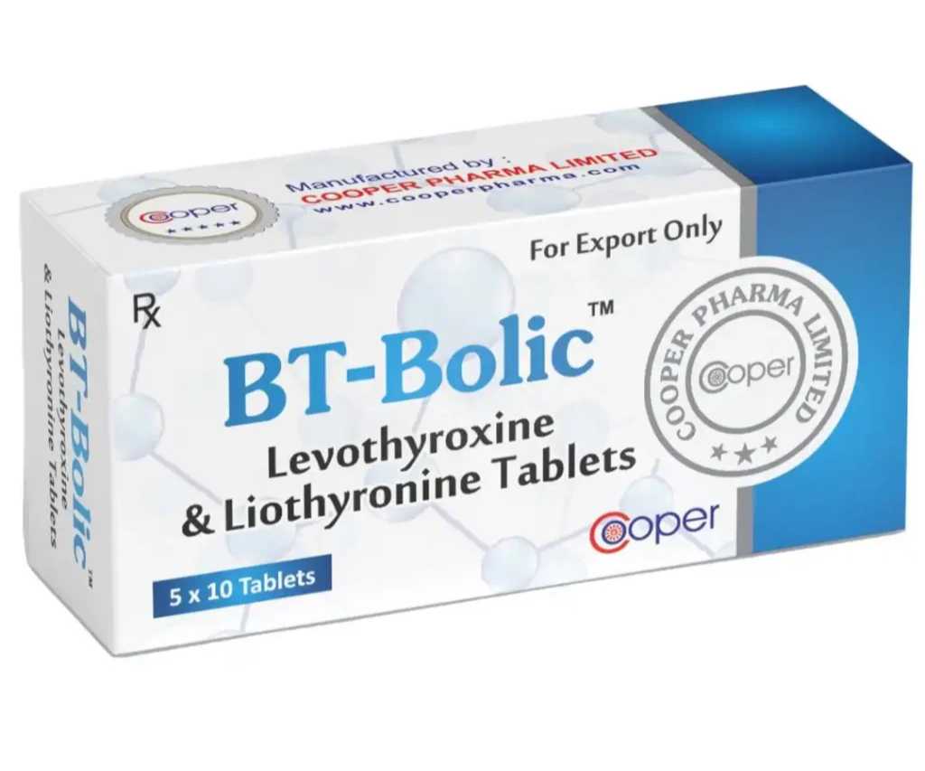 BT-Bolic (T3/T4 - 50cmp 12,5/50mcg) Cooper Pharma