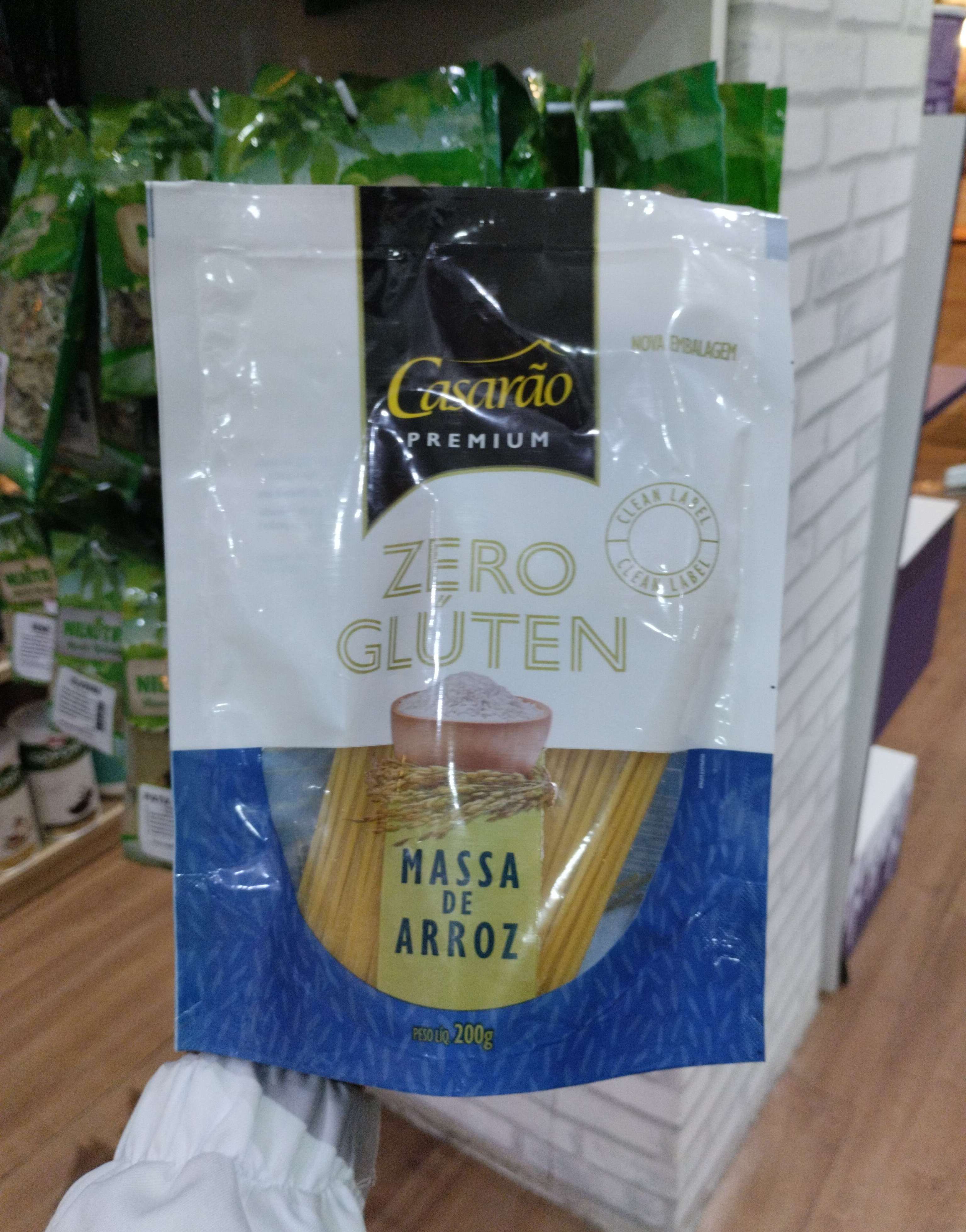 Massa de arroz 200g - Casarão 