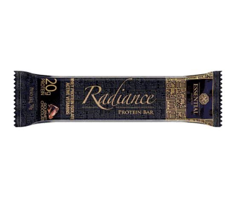 Barra de proteína radiance sabor chocolate 