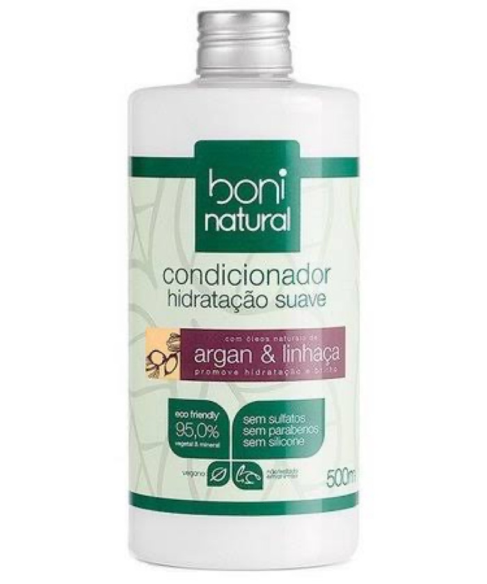 Condicionador argan e linhaça 