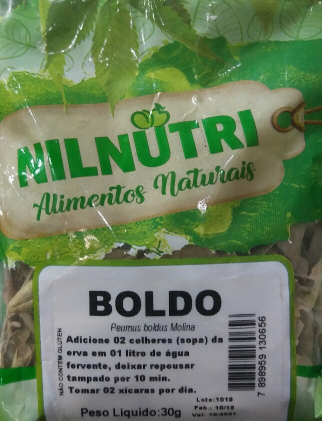 Boldo 30g-  Nilnutrir 