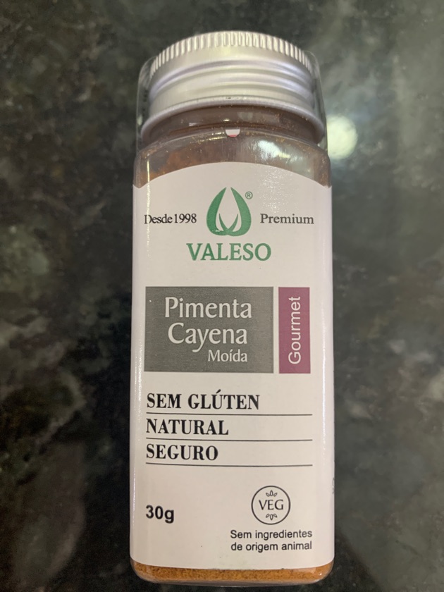 Pimenta cayena- valeso