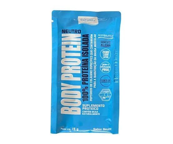 Body Protein neutro sachê - Equaliv