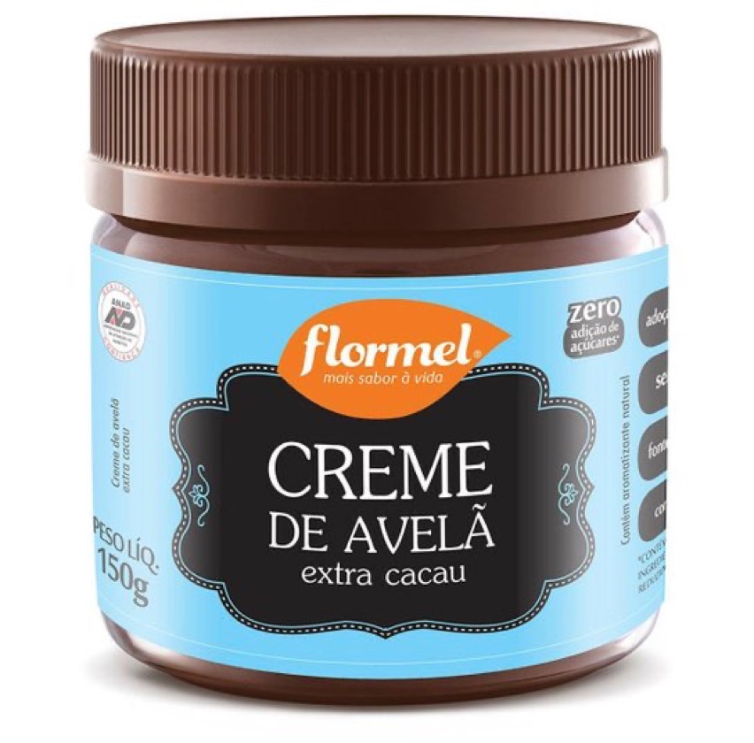 Creme de avelã extra cacau-flormel 