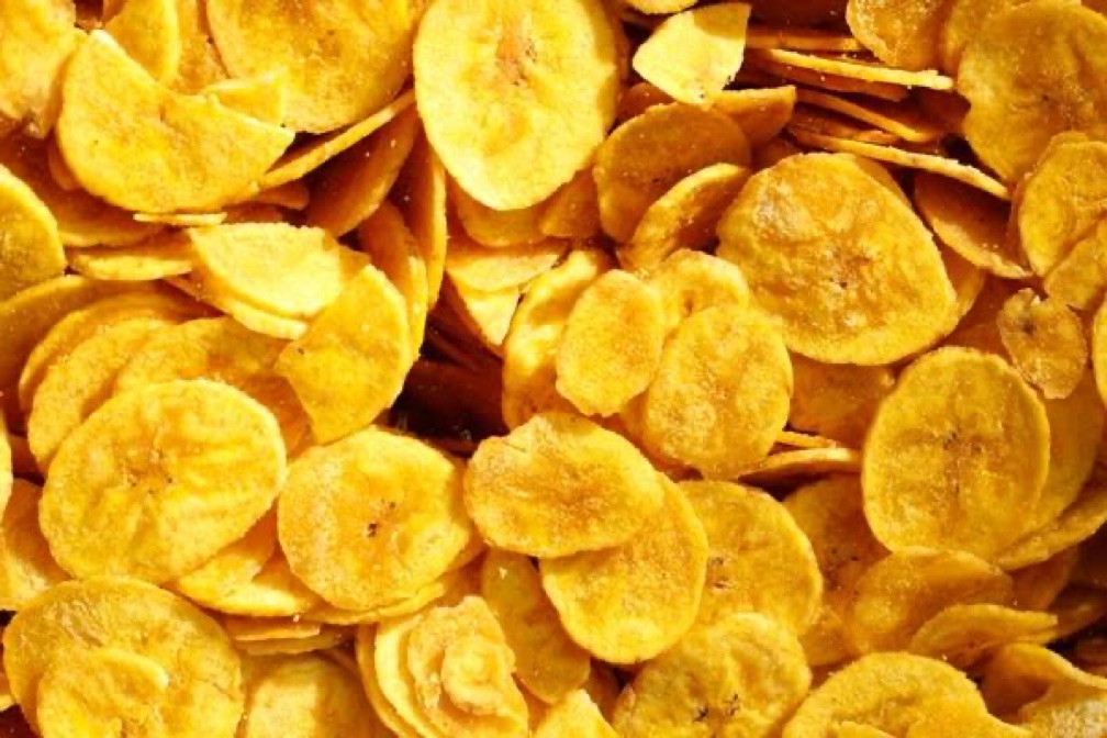 Banana chips natural 100g