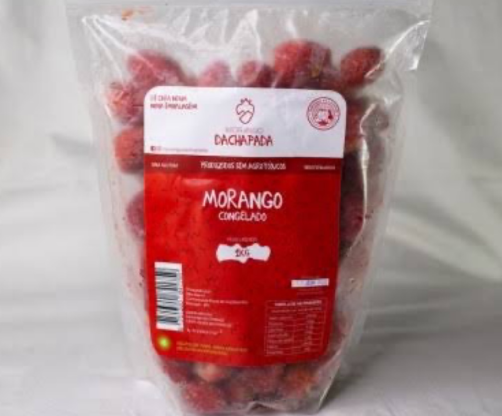  Morango congelado 500g- Morango da Chapada