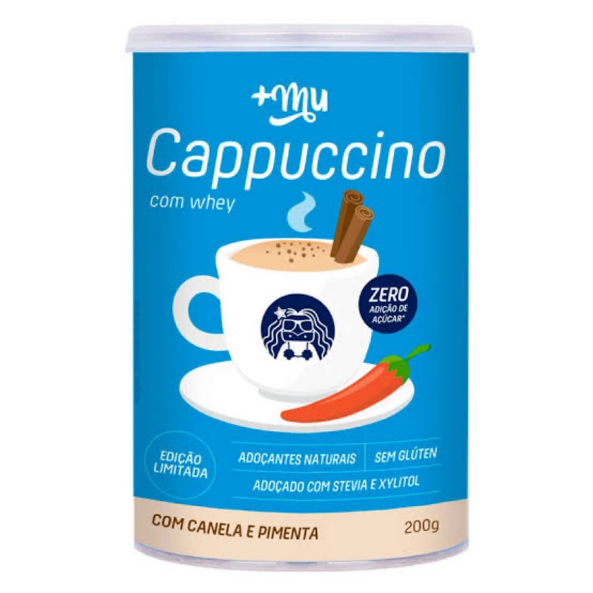 Capuccino com canela e pimenta- + mu