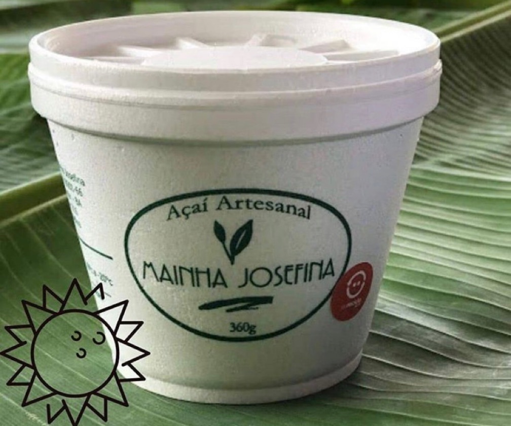 Açaí mainha Josefina sabor banana 