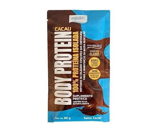 Body Protein cacau sachê - Equaliv