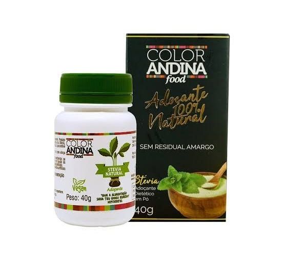 Adoçante stévia - Color andina 40g