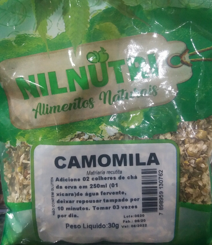 Camomila 30g - Nilnutrir 