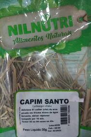 Capim Santo 30g - Nilnutrir 