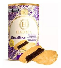 Biscottino com chocolate branco - Haoma