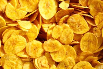 Banana chips natural 100g