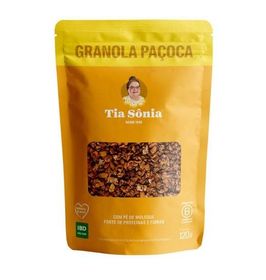 Granola paçoca com pé de moleque 120g - Tia Sônia 