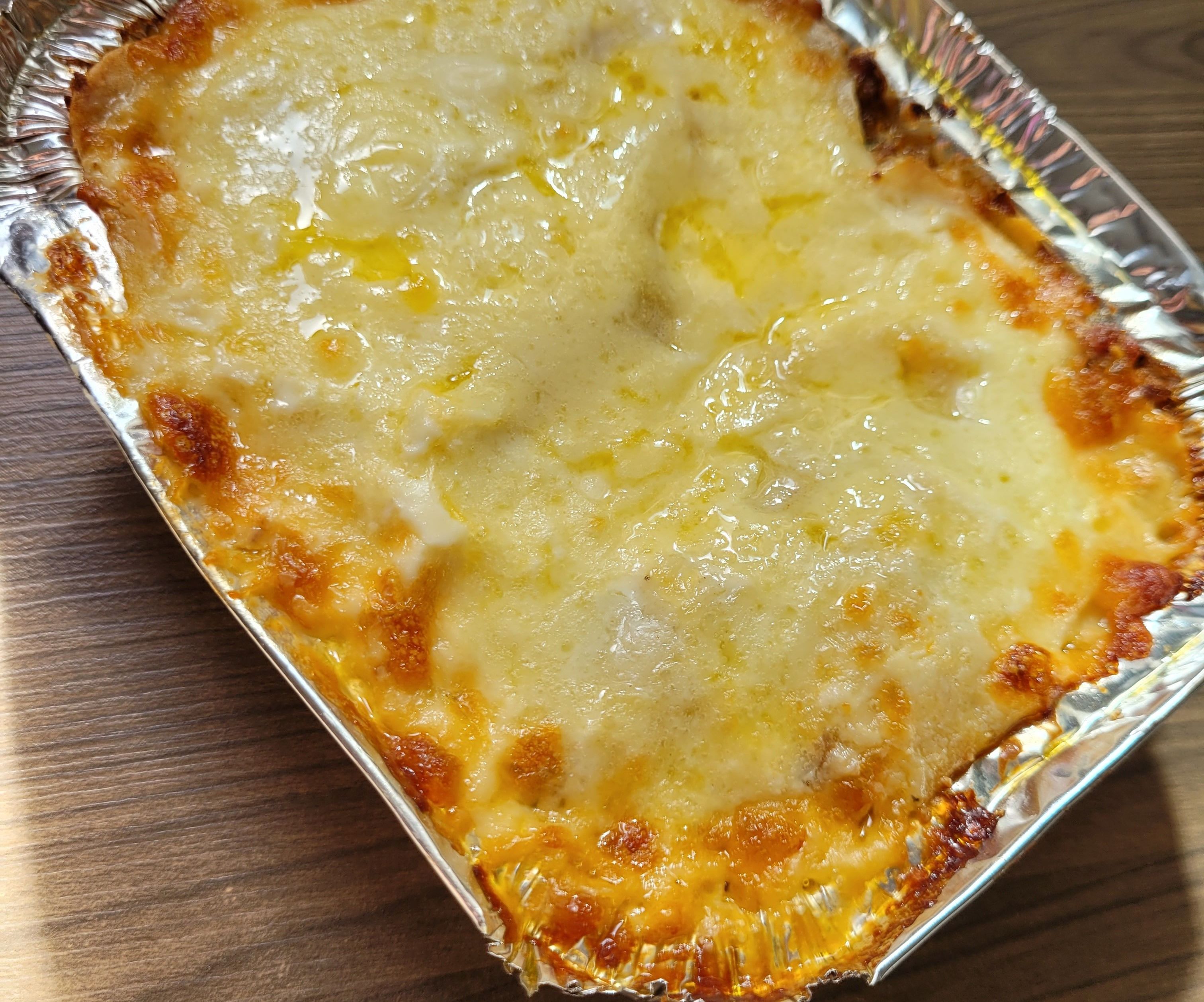 Escondidinho de Carne (Massa de batata doce)