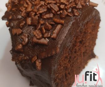 Bolo de chocolate fit