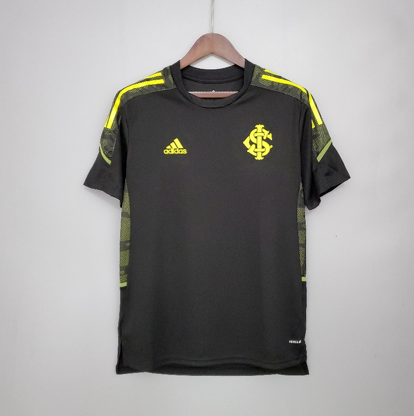 Camisa Internacional Treino Preta 21/22 - Torcedor - Adidas - Masculina