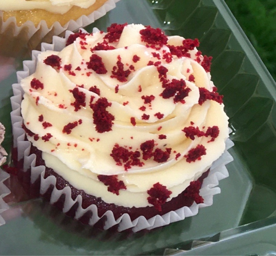 Two Red Velvet Cupcakes