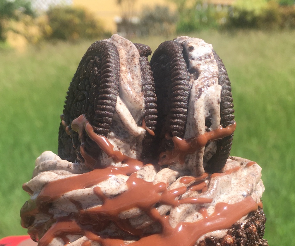 Cheesecake Filled Oreo (Waffle Cones)