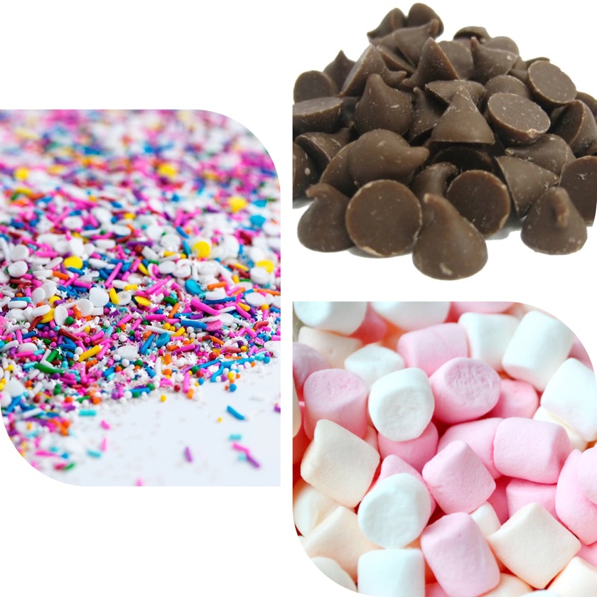 Sprinkles / Chocolate Chips / Marshmallow