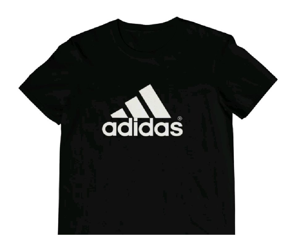 Camiseta Adidas logo grande central 