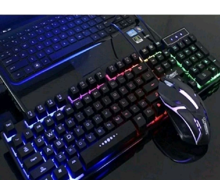 Teclado +Mouse RGB Led conjunto