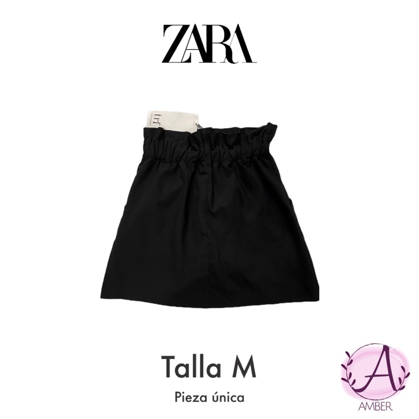 Zara mini falda trf collection talla M