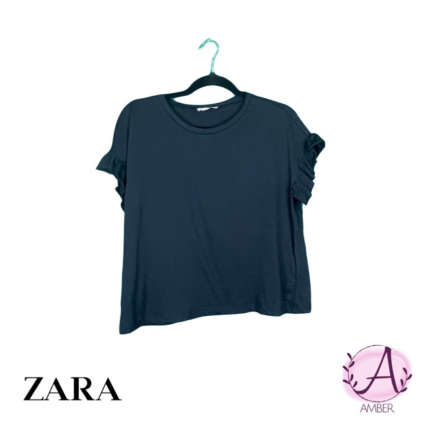 Blusa Zara M  negra 