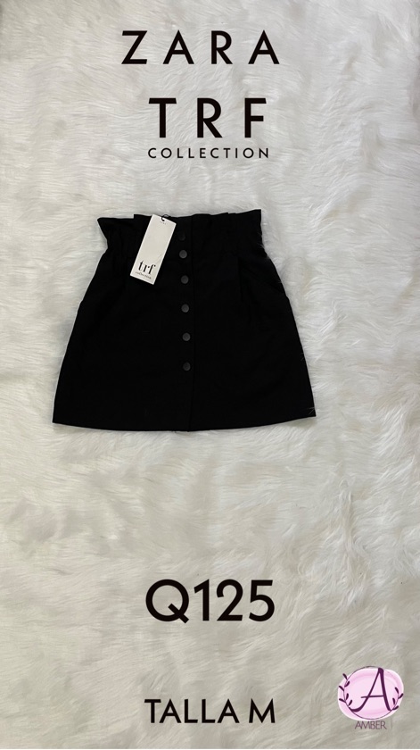 Zara mini falda trf collection talla M