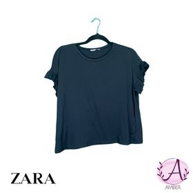 Blusa Zara M  negra 