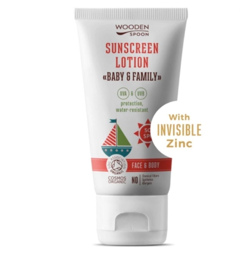 LOCIÓN DE PROTECCIÓN SOLAR CERTIFICADA ORGÁNICA ”BABY & FAMILY” SPF 50

