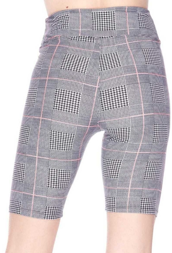 Lean Biker Shorts Glenn Plaid