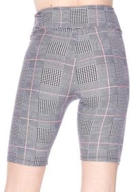 Lean Biker Shorts Glenn Plaid