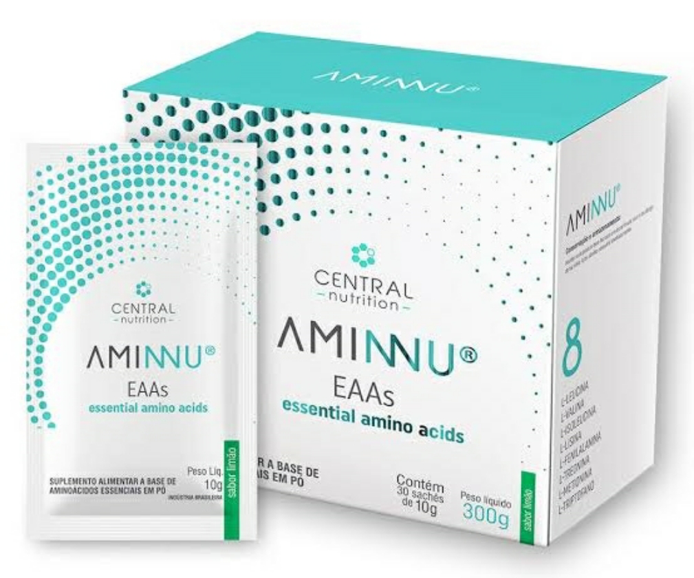 Aminnu - Sabor limão - Central Nutrition 