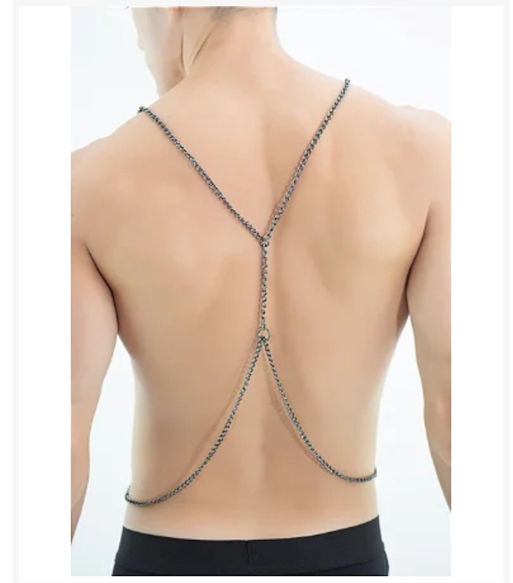 HARNESS BODY CHAIN CAVEIRA CHAPADA