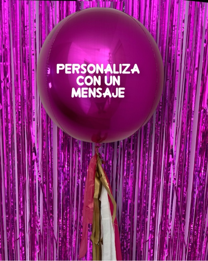 Globo esfera personalizada  