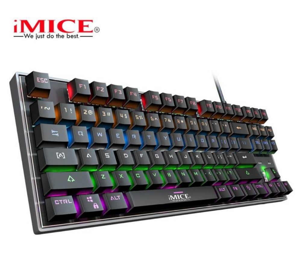 TECLADO MECANICO SWTICH AZUL IMICE MK-X60 87 TECLA