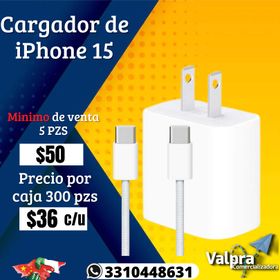 Cargador Iphone 15 Blanco 