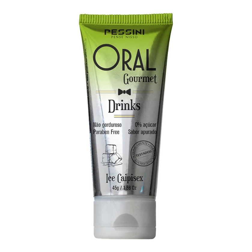 ORAL GOURMET GEL BEIJÁVEL QUE ESFRIA DE ICE CAIPISEX 35ML