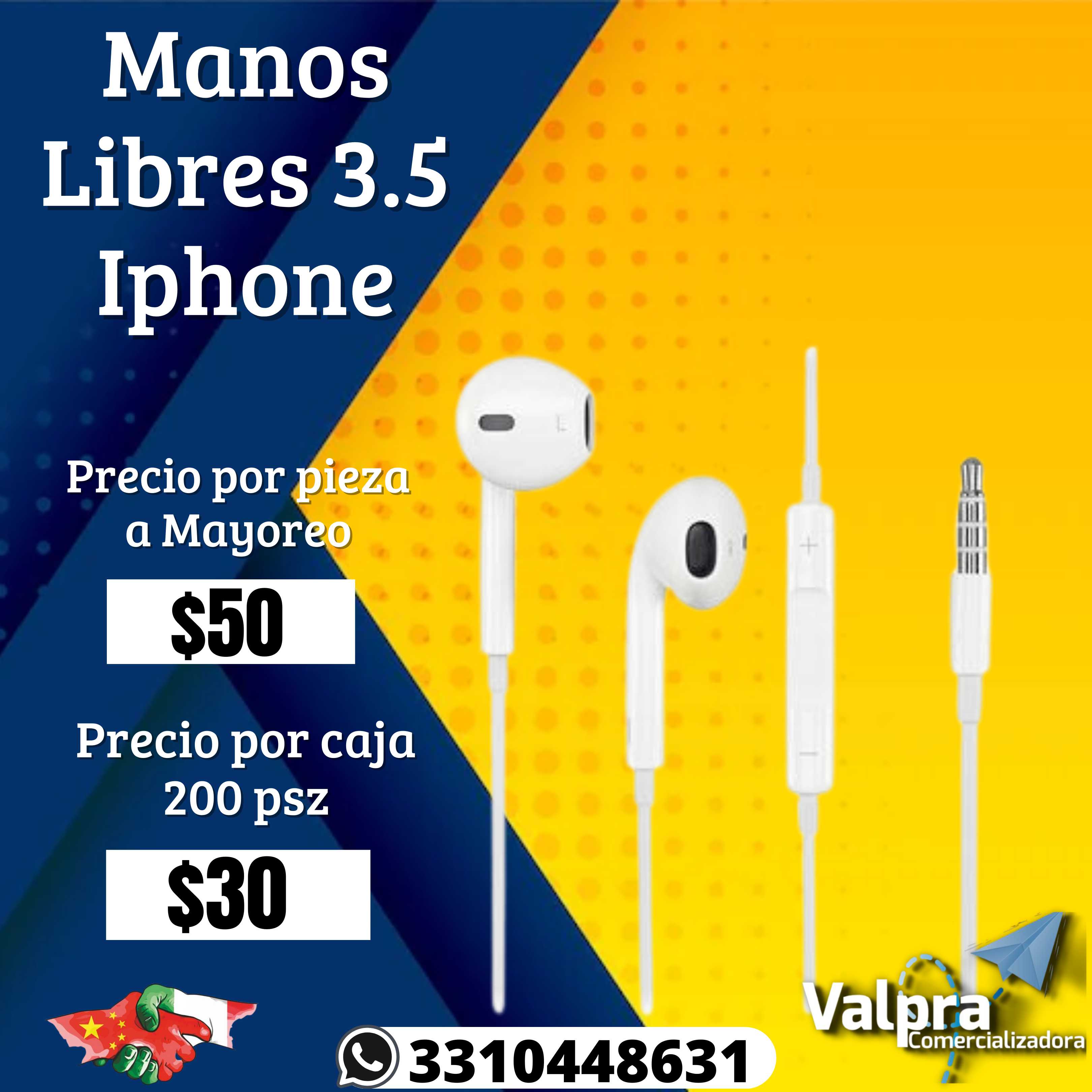 Manos Libres 3.5 Iphone