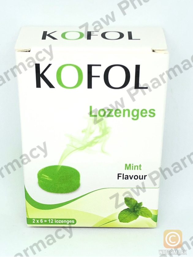 Kofol lozenges(1box=12tabs)(exp 4/26)