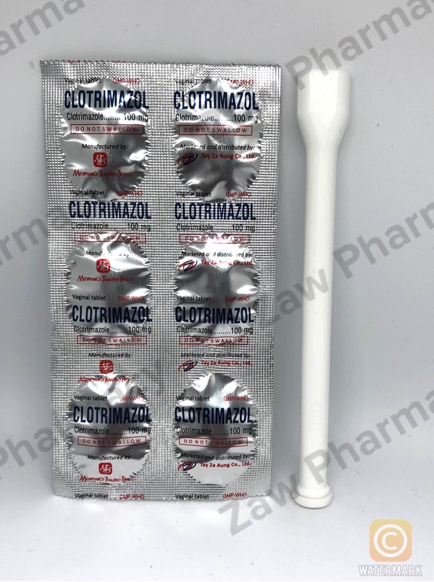 Clotrimazole vaginal tab 100mg(6tabs)(6/26)