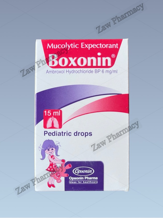 Boxonin drops (15ml)(exp 6/25)